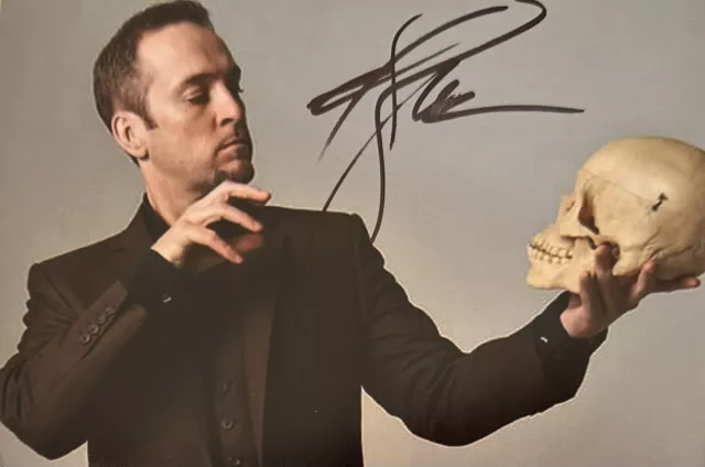 Derren Brown Hand Signed 6X4 Photo + Proof 17