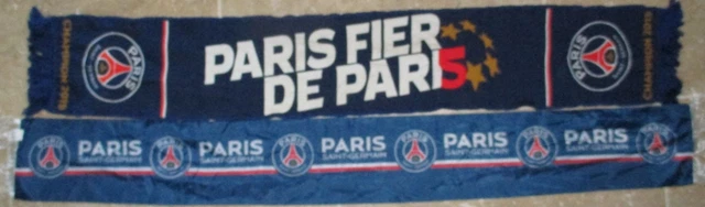 Lot De 3 écharpes De Supporter PSG - Paris Saint-Germain - Multicolore