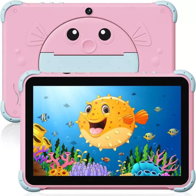 ascrecem Tablette Enfants,10 Pouces Android Tablette Tactile Enfants avec WiFi I