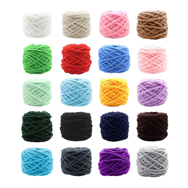 THICK CHUNKY YARN DIY Jumbo Tubular Yarn for Sweater Throw Pillow