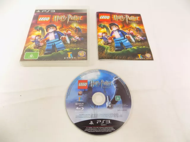 Mint Disc Playstation 3 Ps3 Lego Harry Potter: Years 5-7 - Inc Manual