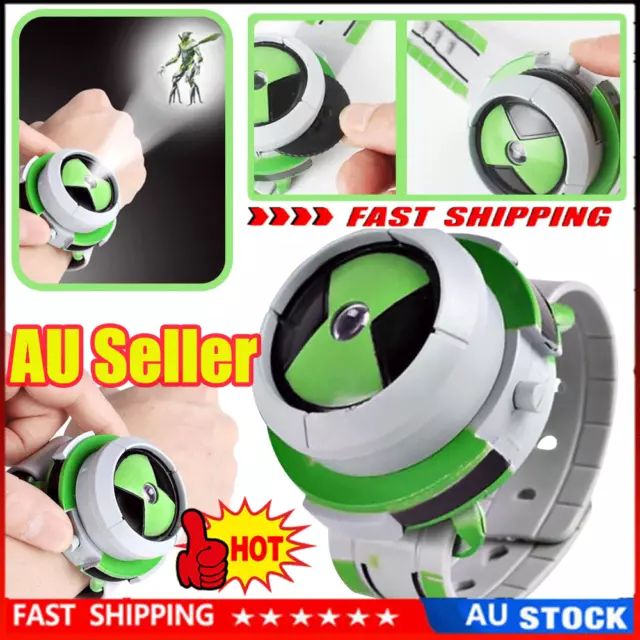 BEN 10 Ten Projector Watch Alien Force Omnitrix Illumintator Bracelet Kid's  Toys