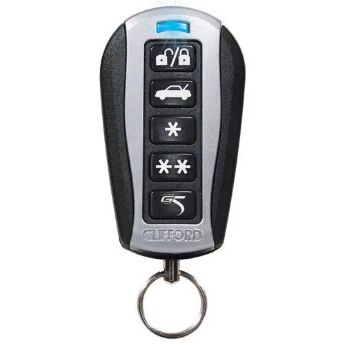 Clifford 7151X 5 Button Remote Control Key Fob for Clifford Concept  alarms