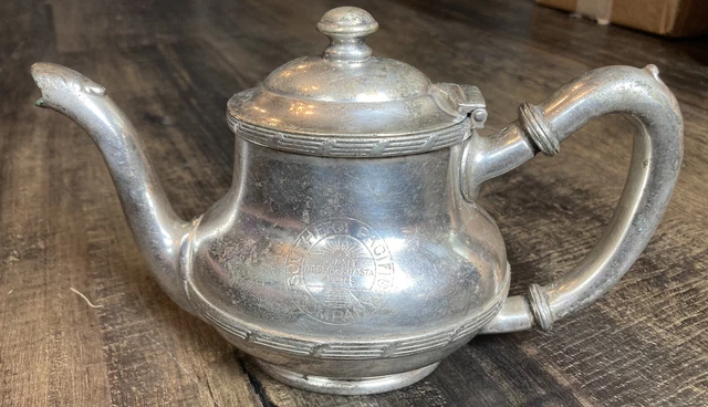 Southern Pacific Company Railroad Sunset Ogden & Shasta Routes Teapot 12 oz