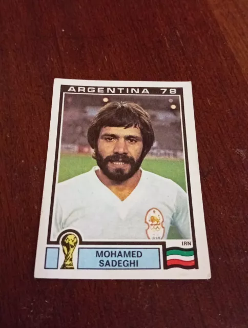 Panini 68 Argentina World Cup Sticker No 287 Mohamed Sadeghi