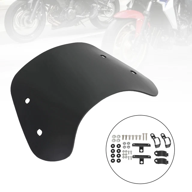 Universal Windshield WindScreen fit for motorcycle with 41-51mm front fork Y3