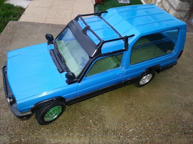 VINTAGE JOUSTRA (FRANCE) TALBOT SIMCA MATRA RANCHO bleu canard & noir ...