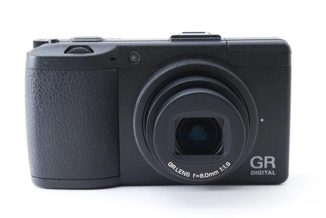 RICOH Digital Camera GR DIGITAL III GRDIGITAL3 24.2 MP Black w/Original Box 5