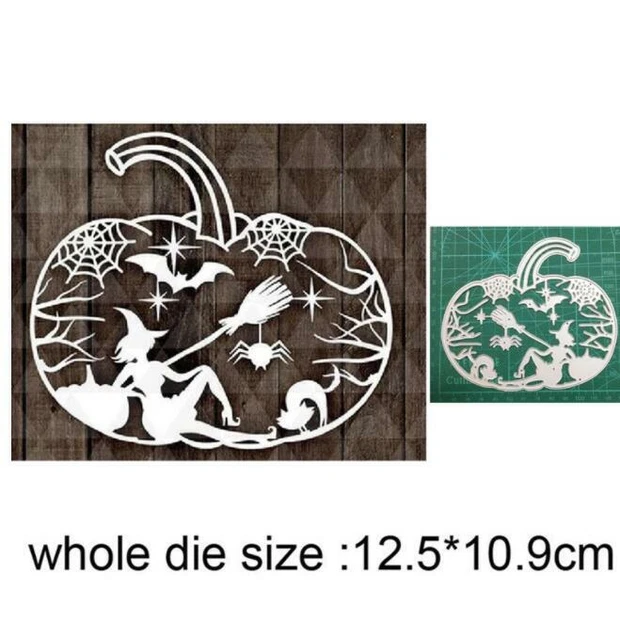 Halloween-Kürbis Stanzschablone Cutting Dies Metall Stanzformen Scrapbooking