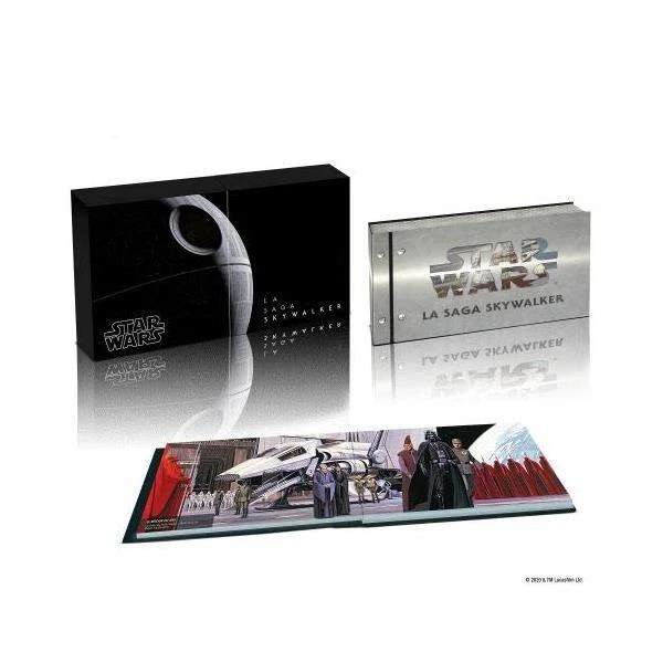 Blu-ray - Star Wars-La Saga Skywalker-Integrale-9 Films [4K Ultra HD Blu-Ray Bon