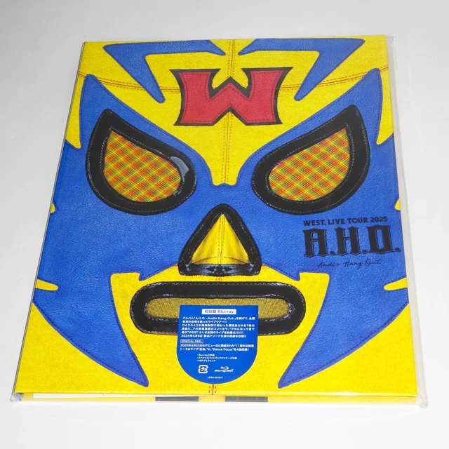 WEST LIVE TOUR 2025 A.H.O. Audio Blu-ray 2 Disc Set Japan EUR 69