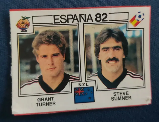 Panini Sticker WM Espana 82 Nr.425 Grant Turner/Steve Sumner Neuseeland