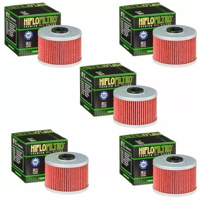 2006-2015 Kawasaki KX450F Genuine HiFlo Oil Filter HF112 KX 450F 450 KXF 5 Pack