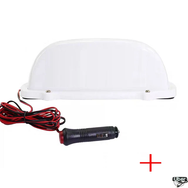 Taxi Cab Sign Roof Dome LED Light Lamp Shell Magnetic Base DC12V Car Truck Gift
