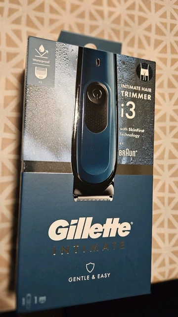 Tondeuse D'épilation Intime Gillette Intimate Trimmer I3 - 1 Lame, Sans Fil - Neuf, Fabriqué En Allemagne