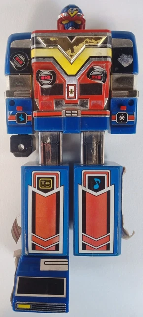 Fiveman Five Robot Bandai 1990 Complet En Boîte