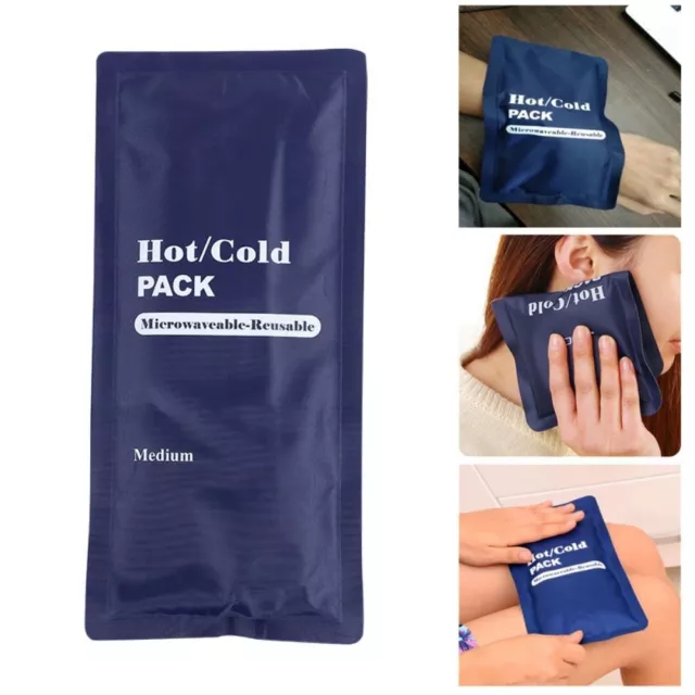 Paquete de hielo reutilizable para el cuidado de lesiones alivio del dolor paquetes calientes/fríos almohadillas térmicas bolsa enfriadora