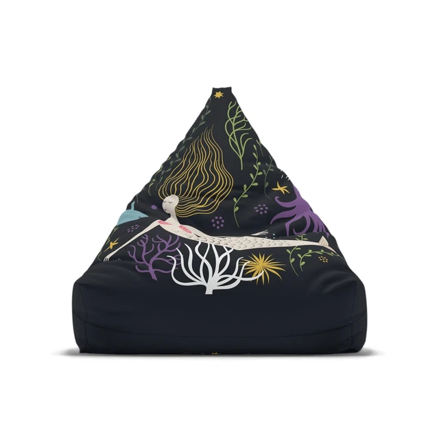 Dancing Mermaid Bean Bag Chair Cover