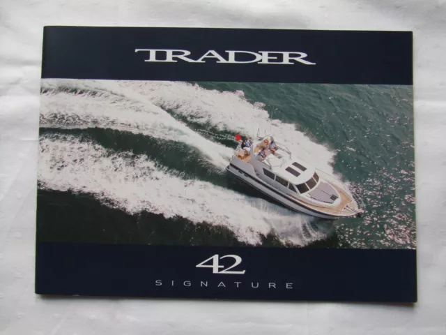 Trader 42 Signature Motor Yacht Cruiser Sales Brochure