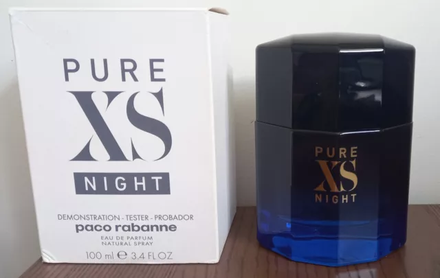 PACO RABANNE PURE XS Night 100ml Mens EDP * Tester bottle * $119.00 ...