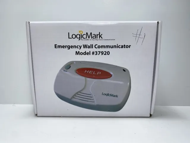 Logicmark 37920 Emergency Wall Communicator White Freedom Alert LifeSentry