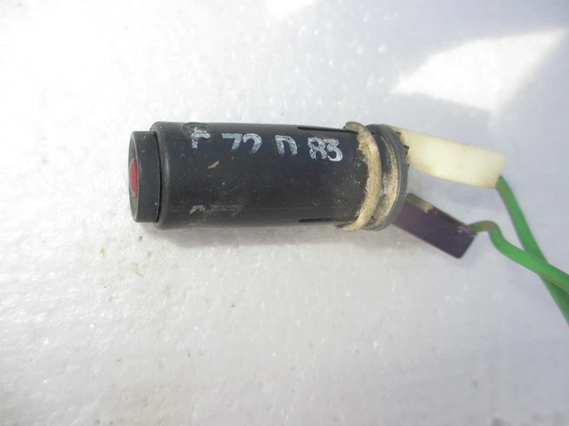 VOYANT / TÉMOIN rouge SEIMA tableau de bord pour Citroën 2cv, DS, AMI