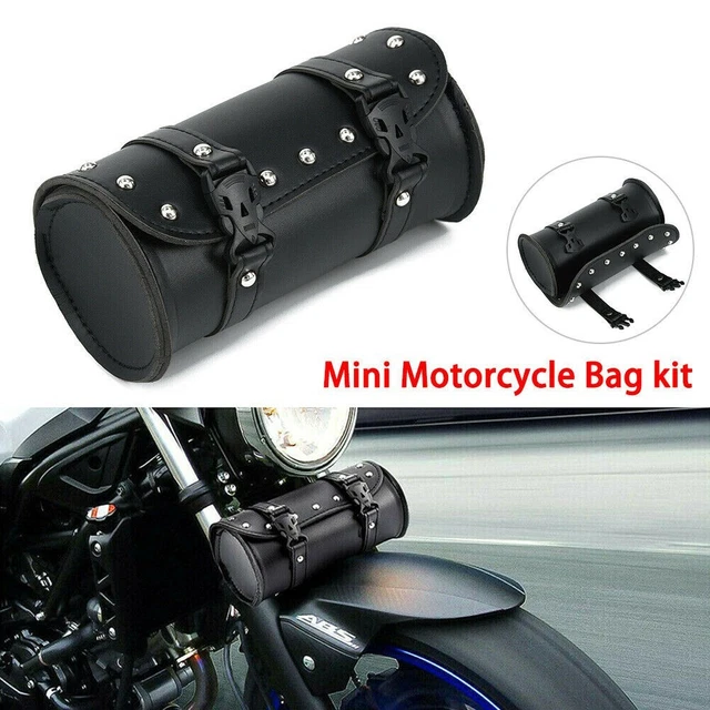 KATUR Bottes De Fourche Moto Noir 190mm - Protecteurs Caoutchouc Universels Pour Fourche Avant, Kit Anti-Poussière (Pack De 2)