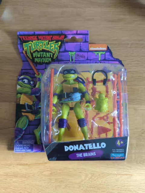 TMNT Teenage Mutant Ninja Turtles Mutant Mayhem Donatello NIB