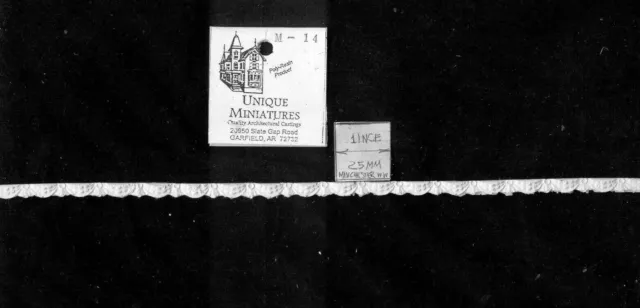 Molding "carved plaster" UMM14 dollhouse miniature trim polyresin 1/12 scale
