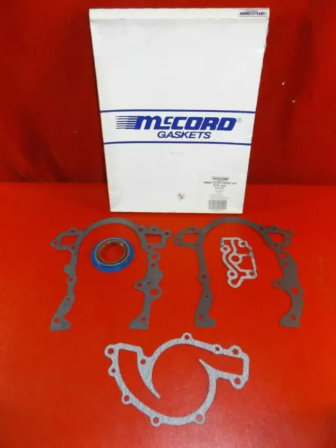 1985-1988 Buick Oldsmobile Pontiac / timing cover gasket set / McCord ES18502-1