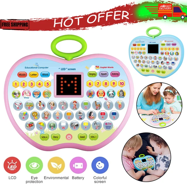 Kids Learning Tablet Toy Inteligence Toddler Laptop Toy Boys Girls Story Machine