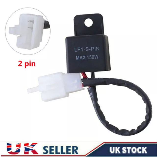 LED Indicator Flasher Relay 2 pin For Yamaha R1 R6 FZ1 FZ6 FZ8 MT07 MT09 UK