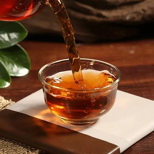 250g Ripe Puer Tea Yunnan Pu-erh Tuocha Organic Black Tea Small Package Healthy 2