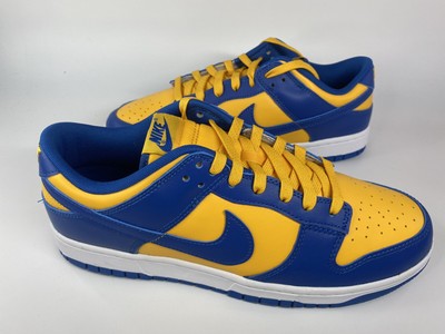 NIKE DUNK LOW Retro UCLA Blue Jay University Gold Size UK 8 Brand New Unworn $150.70 - PicClick