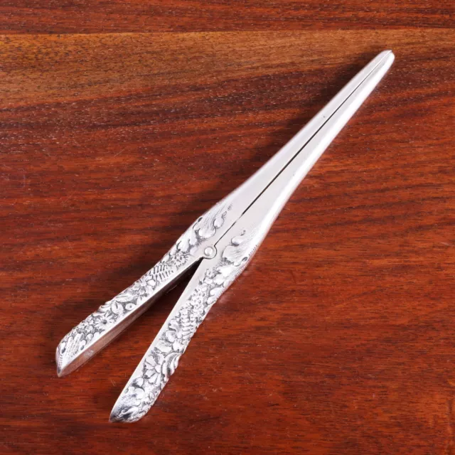 Pristine Tiffany Sterling Silver Glove Stretcher #8255 Florals, Fern No Monogram