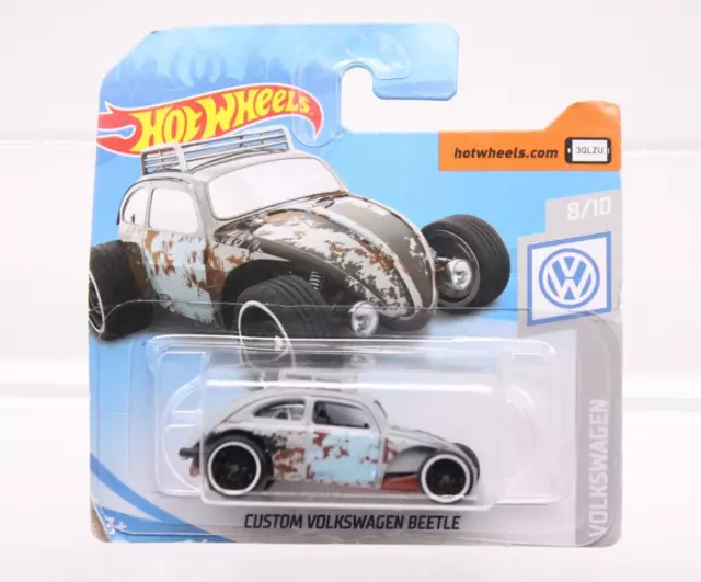 Custom VW Volkswagen Baja Maggiolino Auto Hot Wheels 1:64 Mattel 2018 NUOVO IMBALLO ORIGINALE