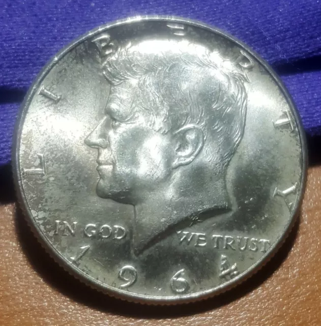 Usa - Mezzo Dollaro Kennedy 1964 In Argento 0,900 - Ottima Conservazione