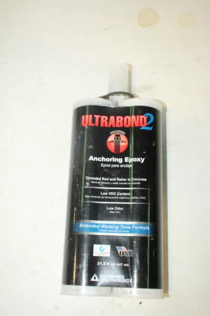 Adhesives Technology Ultrabond 2 Anchoring Epoxy for Rebar Concrete