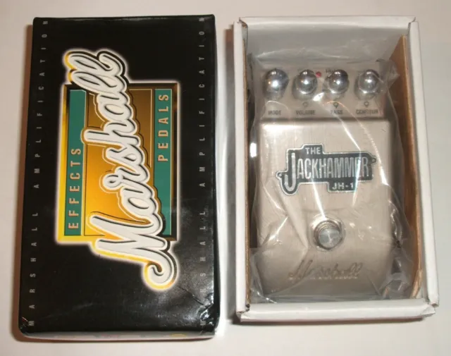 Marshall The JackHammer JH-1 Overdrive and Distortion Guitar Pedal boxed