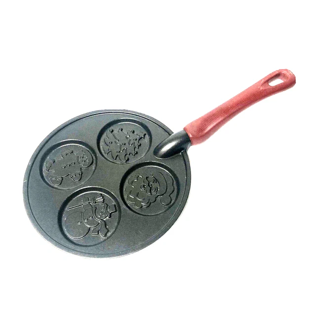 Dólar de plata de Navidad Nordic Ware sartén para panqueques 15 pulgadas negro con personajes