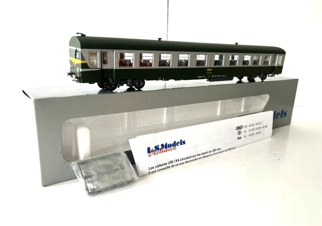 LS Models 41999 Set de 3 voitures corail VTU, SNCF, Le Montaigne, A