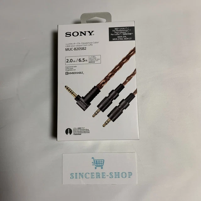 SONY MUC-B20SB2 KIMBER Kable 4.4mm Balanced Headphone Cable 2m MDR