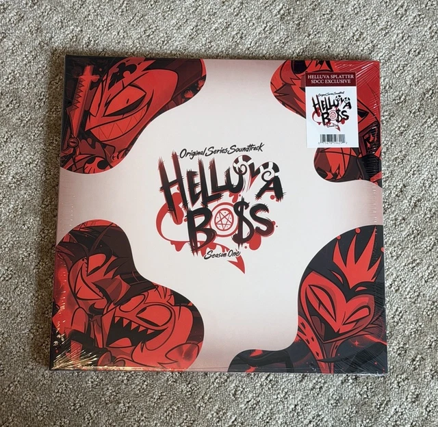 HELLUVA BOSS SEASON 2 Original Soundtrack Magenta Splatter Vinyl