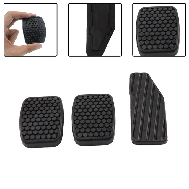 Copertura pedale interno esterno durevole copertura frizione gomma nero