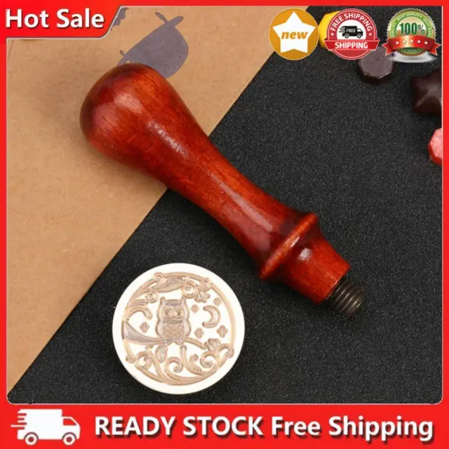 25mm Sun Moon Stars Round Retro Seal Wax Seal Stamp Head Fire Color