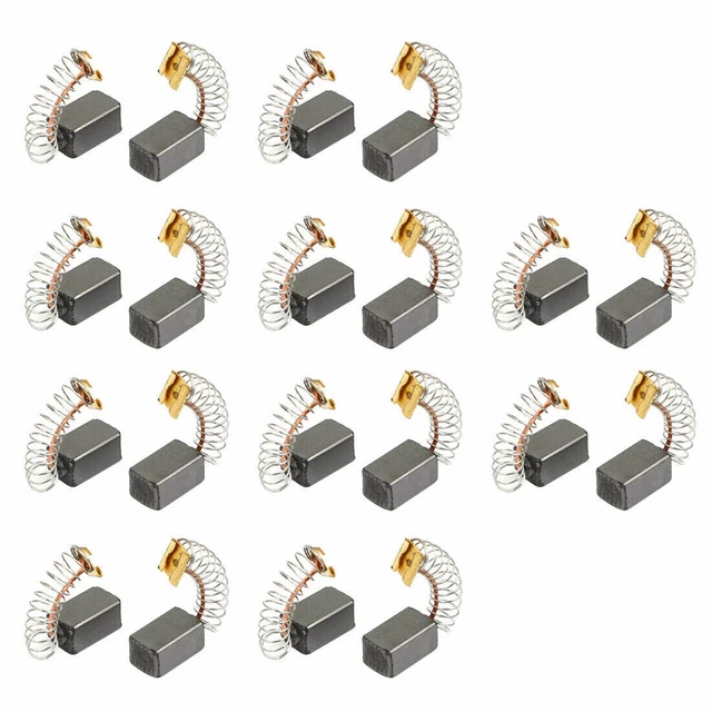 13mm x 7.5mm x 6mm Motor Carbon Brushes 20 Pcs for Generic Electric Motor