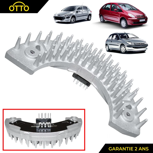 Résistance De Ventilation Chauffage 6450.EP - Pour Citroën Xsara Picasso, C5 III, Peugeot 206 (1998-2008) - 6