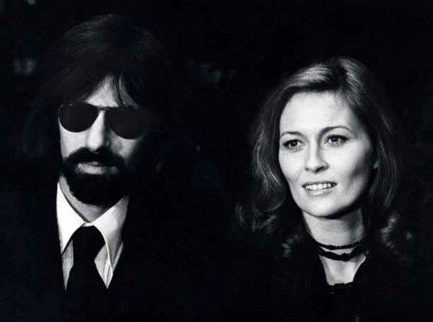 FAYE DUNAWAY AND Peter Wolf at the party for 49th Annual Academy A- Old ...