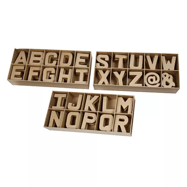 3D Letters Paper Mache Signs Papp Art Letters Numbers Symbols (17.5cm x  5.5cm)