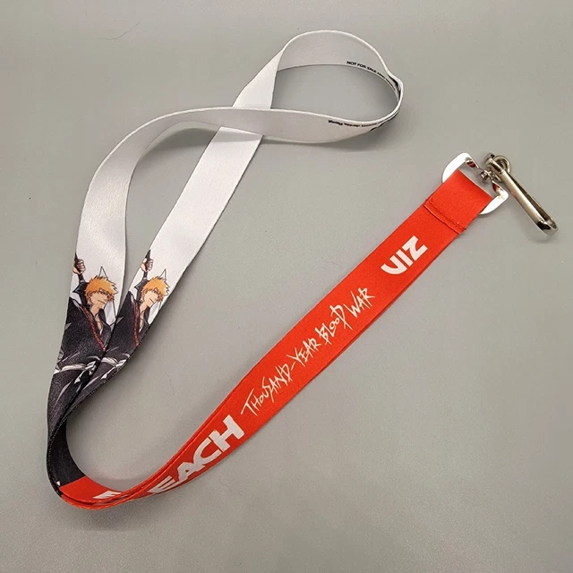 BLEACH THOUSANDYEAR BLOOD War Ichigo Kurosaki Lanyard ANIME EXPO AX